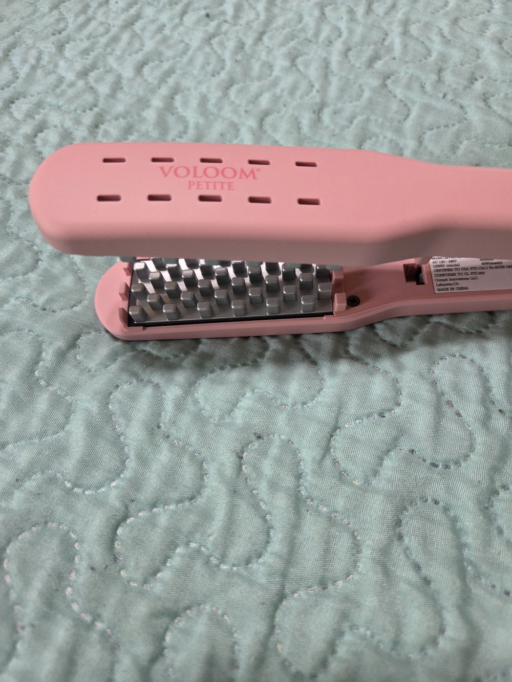 Voldoom Petite Pink Hair Crimper